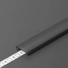 TOPMET Fedlap F click 2000 mm fekete 