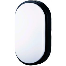   Avide (Titania-O) Cseppálló Mennyezeti Lámpa Ovális Ip54 14W Nw 4000K Fekete