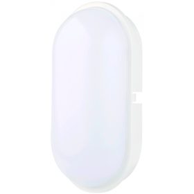   Avide (Triton-O) Cseppálló Mennyezeti Lámpa Ovális Ip65 20W Nw 4000K Fehér