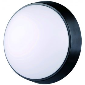   Avide (Titania-R) Cseppálló Mennyezeti Lámpa Kerek Ip54 14W Nw 4000K Fekete