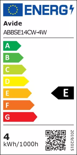 Avide LED Bright Stick izzó T37 4W E14 CW 6400K