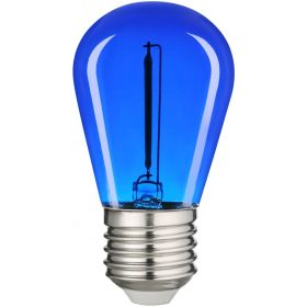 Avide Dekor LED Filament fényforrás 0.6W E27 Kék