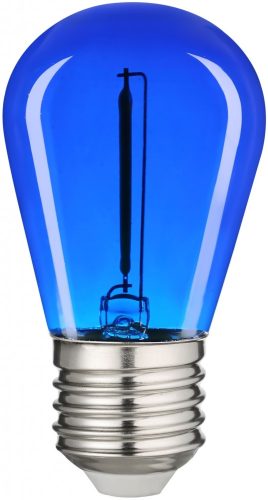 Avide Dekor LED Filament fényforrás 0.6W E27 Kék