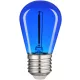 Avide Dekor LED Filament fényforrás 0.6W E27 Kék