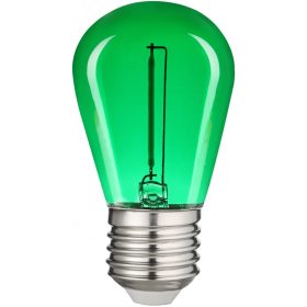 Avide Dekor LED Filament fényforrás 0.6W E27 Zöld
