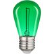 Avide Dekor LED Filament fényforrás 0.6W E27 Zöld