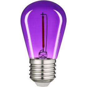 Avide Dekor LED Filament fényforrás 0.6W E27 Lila