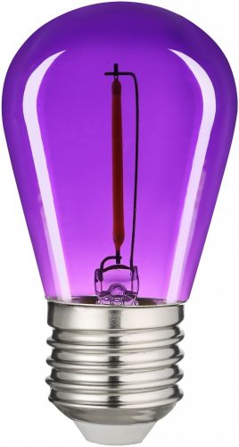 Avide Dekor LED Filament fényforrás 0.6W E27 Lila