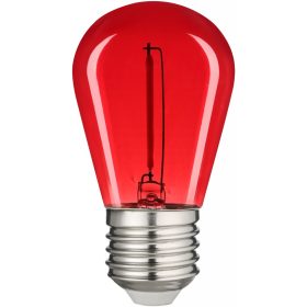 Avide Dekor LED Filament fényforrás 0.6W E27 Piros