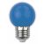 Avide Dekor LED fényforrás G45 1W E27 Kék