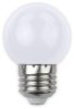 Avide Dekor LED fényforrás G45 1W E27 Fehér