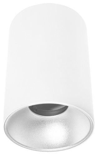 Avide GU10 Lámpatest Kerek Fehér-Ezüst