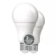 Avide LED Globe Twin Pack A60 13W E27 NW 4000K