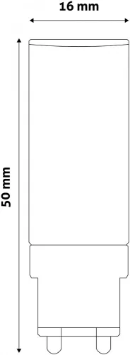 Avide LED 4.5W G9 220° CW 6400K