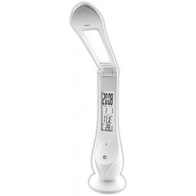Avide Led Asztali Lámpa Venus Naptár Fehér 4W Adapterrel