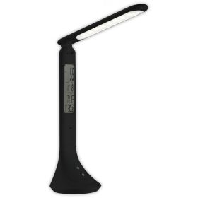 Avide LED Asztali Lámpa Naptár Fekete 5W