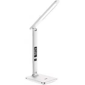   Avide Led Asztali Lámpa Irodai Bőrhatású Naptár Fehér 6W