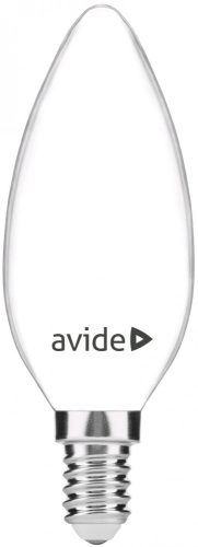 Avide Led Opál Filament Candle 4W E14 360° Nw 4000K