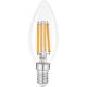 Avide LED Filament Candle 6W E14 360 NW 4000K High Lumen