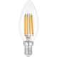 Avide LED Filament Candle 6W E14 360 NW 4000K High Lumen