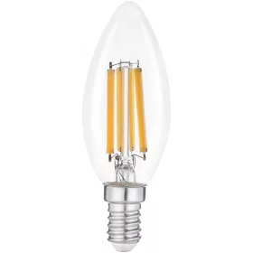 Avide LED Filament Candle 6W E14 360° WW 2700K High Lumen