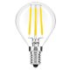 Avide LED Filament Mini Globe 6W E14 360° NW 4000K High Lumen