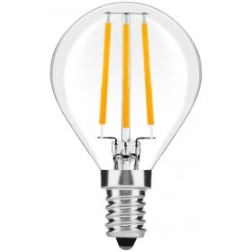 Avide LED Filament Mini Globe 2W E14 360° WW 2700K