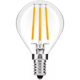 Avide LED Filament Mini Globe 2W E14 360° WW 2700K