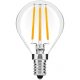 Avide LED Filament Mini Globe 2W E14 360° WW 2700K