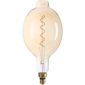   Avide LED Jumbo Filament Ponte 180x385mm Amber 8W E27 2400K Dimmable