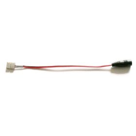   Avide DC Hálózati Csatlakozó-Anya, Led Szalaghoz 12V 2835 8mm