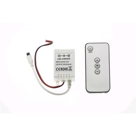   Avide LED Szalag 12V 48W Fényerőszabályzó 3 Gombos IR Távirányító és Vezérlő