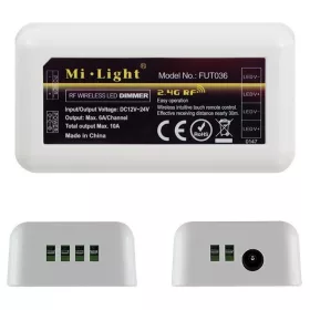   Avide Led Szalag Fényerőszabályzó, 12V 120W 4 Zónás Vezérlő
