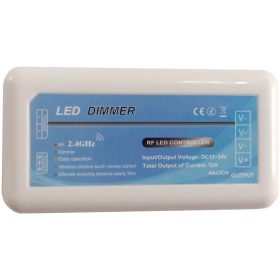   Avide Led Szalag Fényerőszabályzó, 12V 144W, 4 Zónás Vezérlő