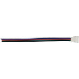 Avide Kábel Csatlakozó RGB+W Led Szalaghoz, 5 Pin