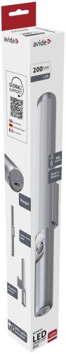 Avide LED Akkumulátoros Szekrény Lámpa 2.5W PIR 3000K