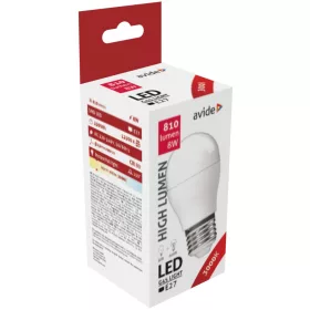 Avide LED Globe Mini G45 8W E27 WW 3000K
