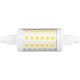 Avide LED 6W R7S 23x78mm CW 6400K Dimmelhető