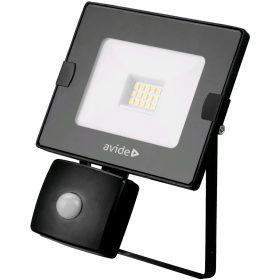   Avide Led Reflektor Slim Smd 10W Cw 6400K Mozgásérzékelős Pir