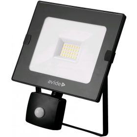   Avide Led Reflektor Slim Smd 20W Nw 4000K Mozgásérzékelős Pir