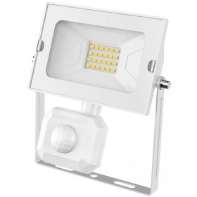   Avide LED Reflektor Slim SMD 30W NW 4000K Mozgásérzékelős PIR Fehér