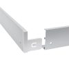 Frame to mounted fixture surface luminaire  ALGINE 620x620mm