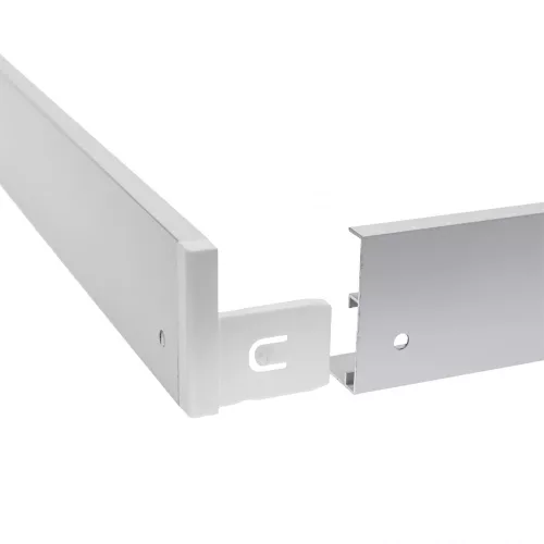 Frame to mounted fixture surface luminaire  ALGINE 620x620mm