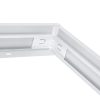 Frame to mounted fixture surface luminaire  ALGINE 620x620mm