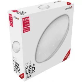   Avide LED Mennyezeti Lámpa Stella (Csillagos) 18W 330*100mm WW 3000K
