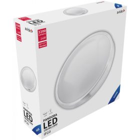   Avide LED Mennyezeti Lámpa Pandora (ALU) 24W 380*100mm CW 6400K