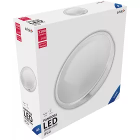   Avide LED Mennyezeti Lámpa Pandora (ALU) 24W 380*100mm CW 6400K