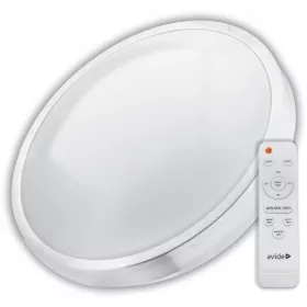   Avide Led Mennyezeti Lámpa Pandora-Cct (Alu) 48W (24+24) Távirányítóval