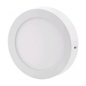   Avide Led Falra Szerelhető Kerek Mennyezeti Lámpa Alu 6W Cw 6400K