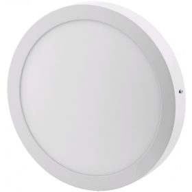   Avide Led Falra Szerelhető Kerek Mennyezeti Lámpa Alu 24W Nw 4000K